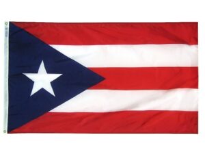 Puerto Rico Flag, Nylon All Styles