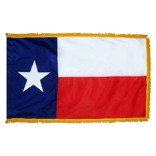 State of Texas Flag Fringed