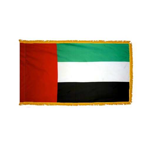 United Arab Emirates Flag Fringed