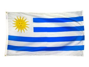 Uruguay Flag, Nylon All Styles