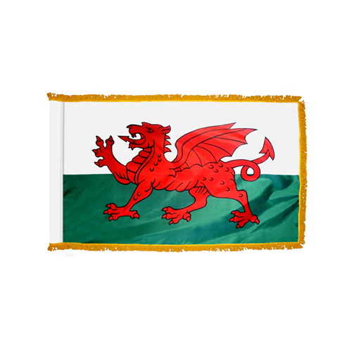Wales Flag Fringed