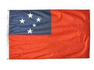 Western Samoa Flag, Nylon All Styles