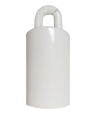 Flagpole Counterweight White 3.5"