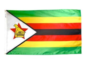 Zimbabwe Flag, Nylon All Styles