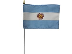 Argentina Desk Flag, 4″ X 6″