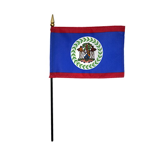 Belize Desk Flag