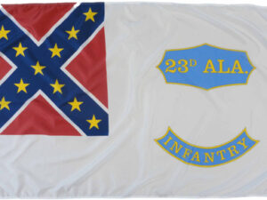 23rd Alabama Infantry Regiment, Nylon 3′ X 5′