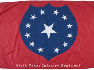 6th Texas Infantry Regiment, Nylon 3′ X 5′