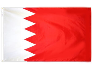 Bahrain Flag, Nylon All Styles