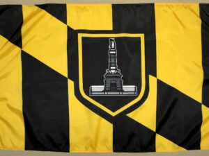 Baltimore Maryland Flag, Nylon All Sizes