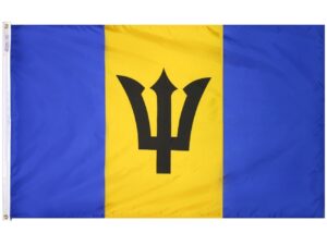 Barbados Flag, Nylon All Styles