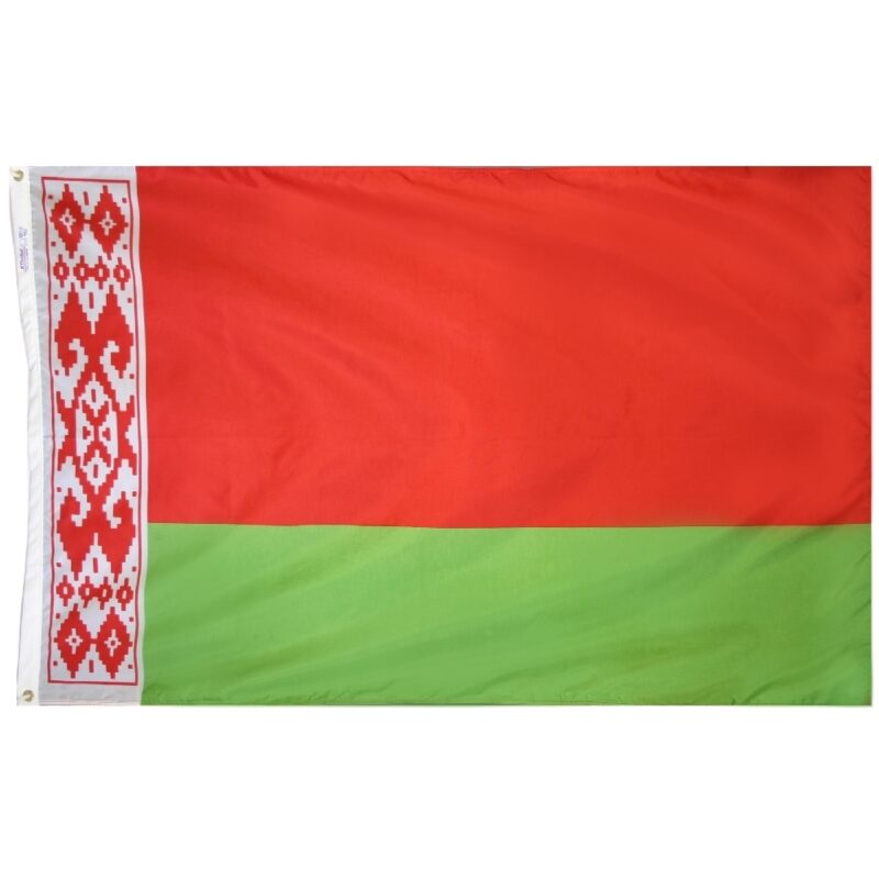 Belarus nylon flag