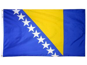 Bosnia Herzegovina Flag, Nylon All Styles