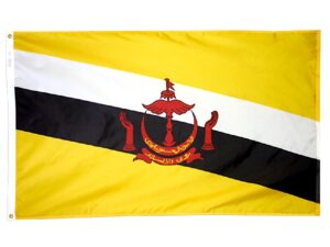 Brunei Flag, Nylon All Styles