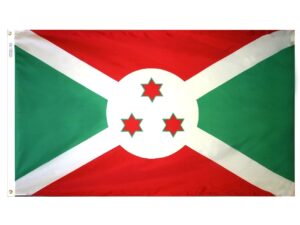 Burundi Flag, Nylon All Styles