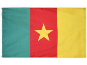 Cameroon Flag, Nylon All Styles