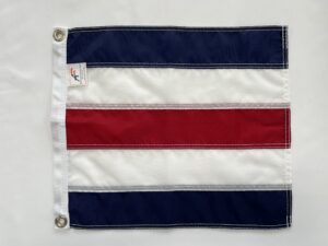 Charlie (C) Code Flag, Nylon Grommets