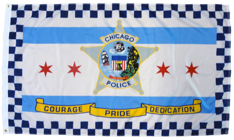 Chicago Police Department Flag