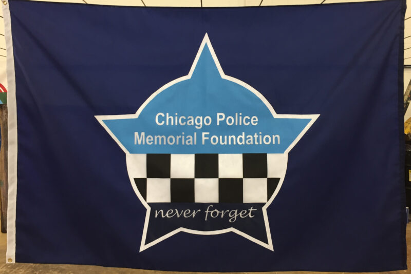 Custom Screen printed Chicago Police Memorial Foundation