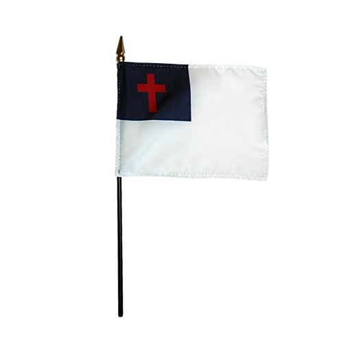 Christian Desk Flag