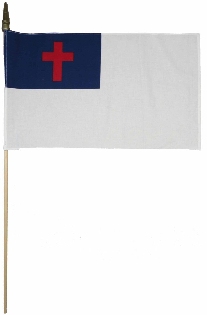 Christian Grave Marker Flag