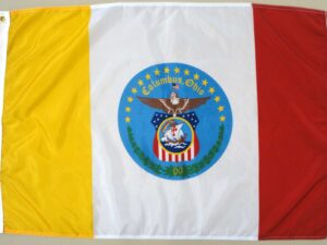 Columbus Ohio Flag, Nylon All Sizes