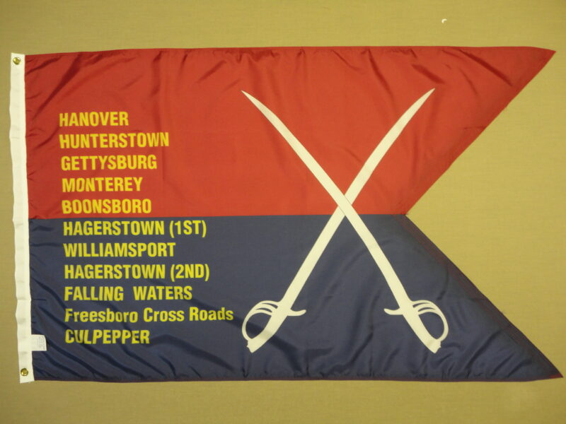 General Custer's 2nd Personal Guidon 1863