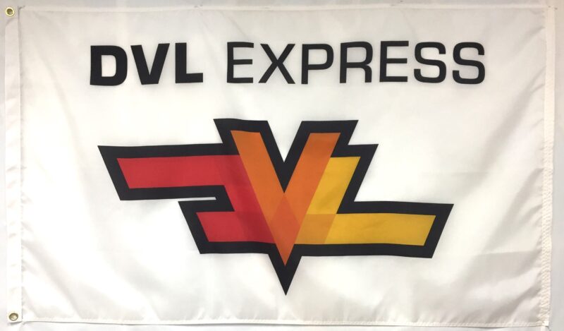 Custom Digital Flag DVL Express