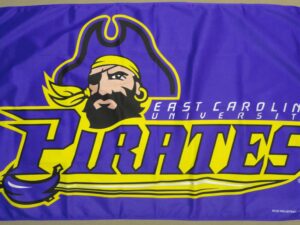 East Carolina University Flag, Polyester 3′ X 5′