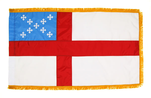 Episcopal Flag Fringed