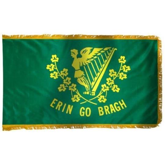 Erin Go Bragh Flag Fringed