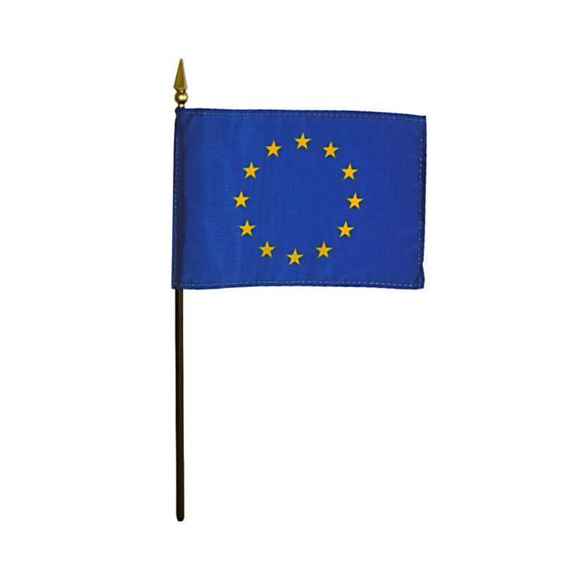 European Union Desk Flag