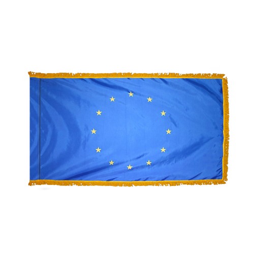 European Union Flag Fringed