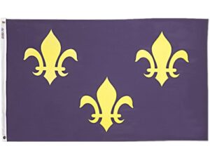 French Fleur-de-lis Flag, Nylon All Styles