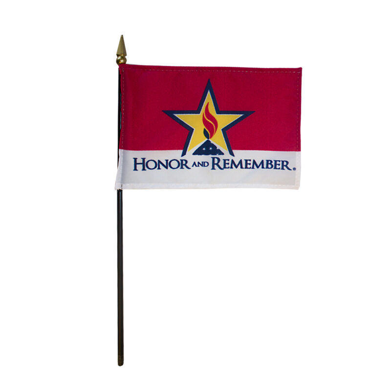 Honor and Remember Desk Flag