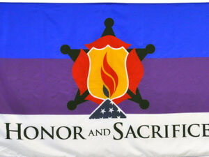 Honor and Sacrifice Flag, 3′ X 5′