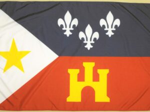 Louisiana Acadians Flag, Nylon 3′ X 5′