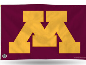 Minnesota University Flag, Polyester 3’X 5′