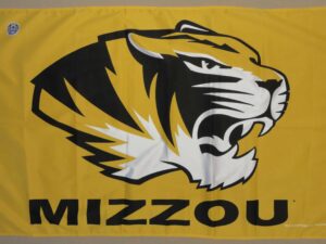 Missouri University Flag, Polyester 3′ X 5′
