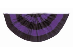 Mourning Fan Bunting, 3′ X 6′