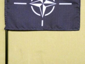 NATO Desk Flag, 4″ X 6″
