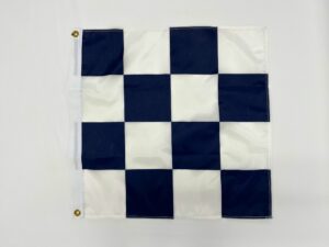 November (N) Code Flag, Nylon Grommets