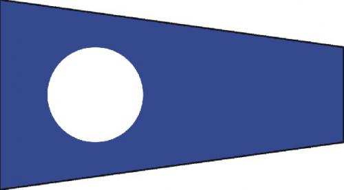 Number Two (2) Code Flag