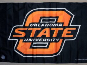 Oklahoma State University Flag, Polyester 3′ X 5′