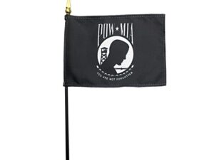 POW MIA Desk Flag, 4″ X 6″