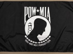 POW MIA Flag, Nylon All Styles
