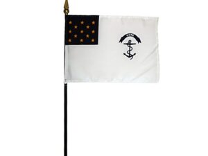 Rhode Island Regiment Desk Flag, 4″ X 6″
