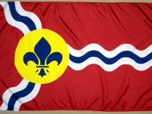 Saint Louis Missouri Flag, Nylon All Sizes