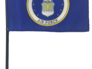 United States Air Force Civilian Desk Flag, 4″ X 6″