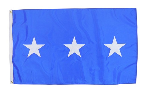 United States Air Force Officer Flag 3 Star